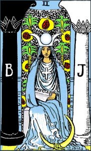 Tarotkarte Priestess